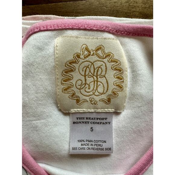 TBBC Twiggy Tunic Top Party Like It's Your Birthday White Pink Short Sleeve 5 - Picture 4 of 7